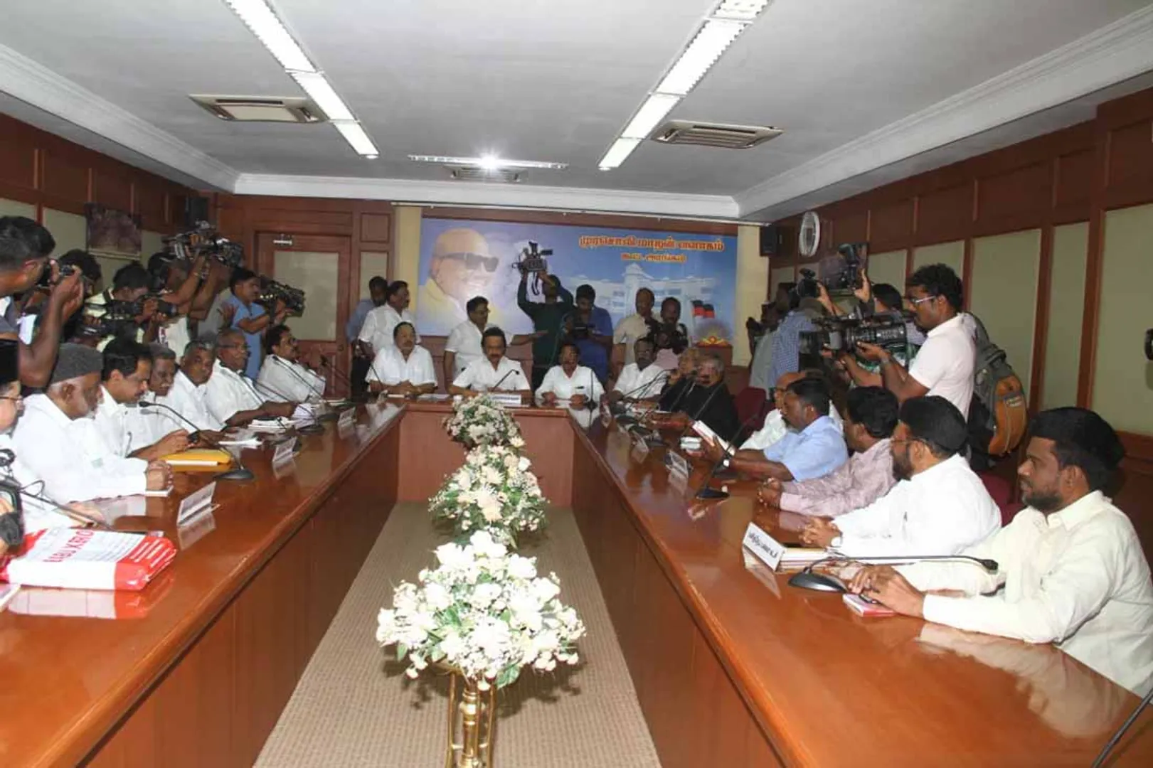  All party meeting